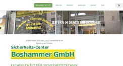 Desktop Screenshot of boshammer.de