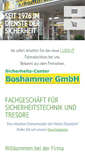 Mobile Screenshot of boshammer.de