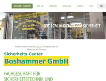 Tablet Screenshot of boshammer.de